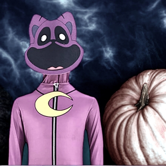 Halloween Scary Smiling 5 Nights at Freddy's Cosplay Costume Onesie, S - Picture 1 of 7